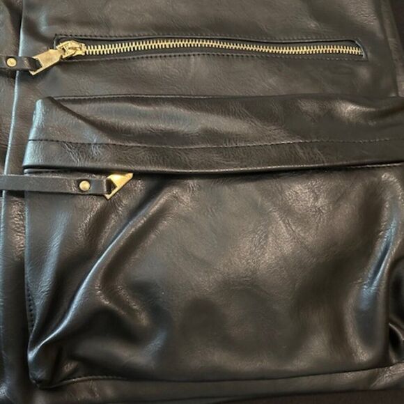 Black Shoulder Bag / Backpack  7340   NWT Boutique main image 7